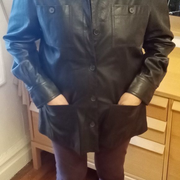 Virginia Slim leather jacket  vintage - Picture 5 of 6